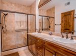 El Dorado Ranch Resort in San Felipe BC Condo 92 - first bedroom full bathroom